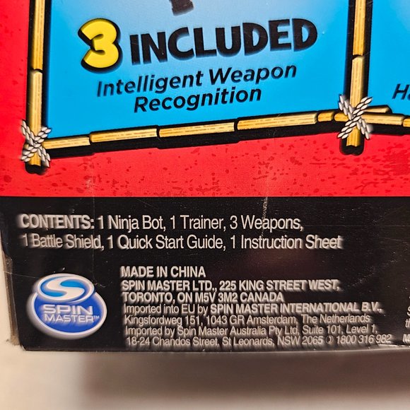 New NinjaBots Hilarious Battling Robots Blue Cobra & Trainer Head & Arms Explode - Picture 14 of 16